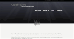 Desktop Screenshot of capablecore.com