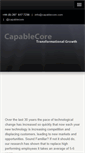 Mobile Screenshot of capablecore.com
